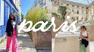 PARIS VLOG  versailles the louvre sightseeing + more