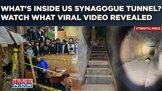 Mysterious New York Synagogue Tunnel Spark Riot  What Was Found In The Shaft? Viral Video Reveals..