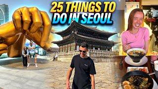 TOP 25 THINGS to do in SEOUL - KOREA TRAVEL GUIDE