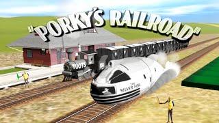 Porkys Railroad 1937   Trainz Remake  Toots vs The Silver Fish