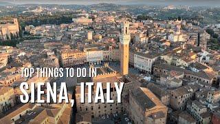 Top 10 Things to Do in Siena Italy - Travel Guide 4K HD