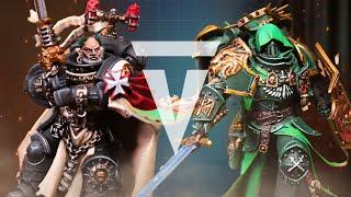 Black Templars Vs Dark Angels Warhammer 40k 10th Edition Live 2000pts Battle Report