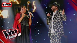 Gloria Elena y Nacho cantan Se me olvidó otra vez en la final  La Voz Senior 2022