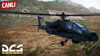 DCS World Multiplayer - AH-64 Apache ile Operasyona Çıkıyoruz