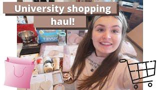 UNIVERSITY SHOPPING HAUL VIDEO Everything you need for uni All of my uni items brought in 1 day