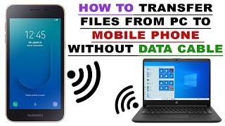 Share Files from PC to Android Phone without Data Cable