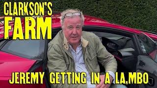 Clarksons Farm - Jeremy getting smoothly in a Lamborghini