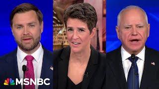 One was smooth the other won Rachel Maddow and MSNBC panel react to the vice presidential debate