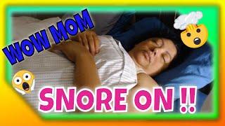SNORING SLEEPING MOM ASMR SERIES