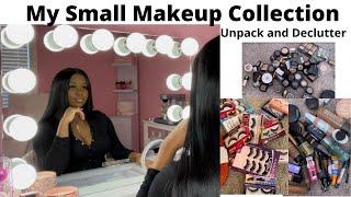 Unpack and Declutter  Small Makeup Collection 2022  Kay Porche