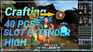 CABAL ONLINE PH - CRAFTING SLOT EXTENDER HIGH 40PCS - HOW MANY WILL SUCCEED?