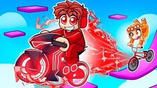 Going 3819386 Miles in Roblox Bike Obby