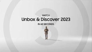 2023 TV Launch Unbox & Discover in 60 Sekunden  en 60 secondes  Samsung