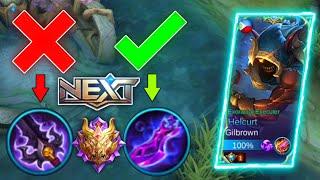 HELCURT BEST BUILD 2021 DEADLY ONE SHOT Top 1 Global Helcurt Build  Helcurt Gameplay  MLBB