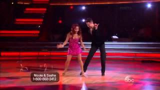 Nicole Polizzi Snooki and Sasha Farber - Cha Cha Cha - Week 1