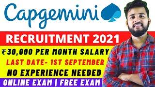 Capgemini Off Campus Drive For Freshers 2021  Capgemini Recruitment Process 2021