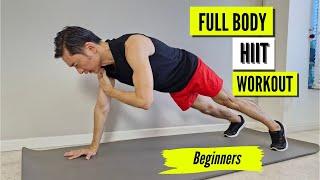 BEGINNERS FULL BODY HIIT WORKOUT *NO EQUIPMENT*