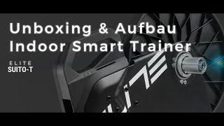 Elite Suito-T Indoor Smart Trainer - Unboxing & Aufbau Deutsch