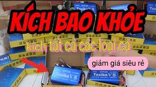 Máy kích cá - máy kích cá điện tử đời mới 2024  kích siêu mạnh  bao cá ngửa đẹp  bảo hành 12thang