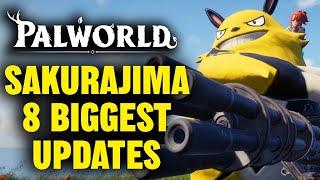 Palworld Sakurajima - 8 NEW BIGGEST UPDATES