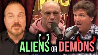 Tucker Carlson Confirms on Joe Rogan our Government is Speaking to Aliens  Shawn Bolz