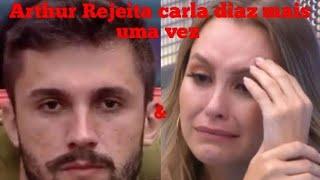 BBB 21 Arthur ignora Carla diaz mais uma vez