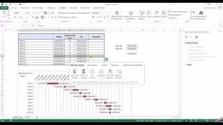 Poser un Jalon sur un graphique de Gantt - Excel