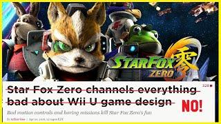 In Defense of Star Fox Zero Why Are Reviewers Scrubs?