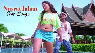 Nusrat Jahan Hot Songs Edit  Bengali Actress  Nusrat Jahans Milky Thigh & Legs  New Compilation