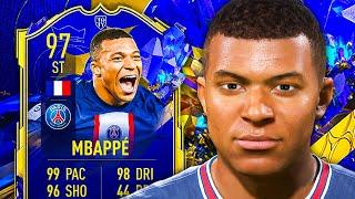 THE BEST ATTACKER IN THE GAME  97 TOTY Mbappe Player Review - FIFA 23 Ultimate Team