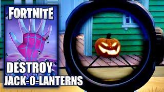 Fortnite - Destroy Jack-o-Lanterns With a Ranged Weapon - Fortnitemares Quest