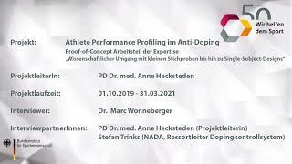 Podcast Athlete Performance Profiling im Anti-Doping