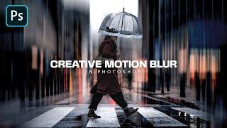 Creative Motion Blur Effect in photoshop