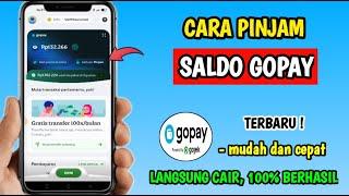 Cara Pinjam Saldo Gopay  Cara Pinjam Uang di Gopay