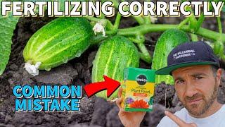 This Common Fertilizer Mistake Is RUINING Your Gardens Productivity