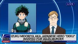 Midoriya - Nationwide Wanted List - My Hero Academia Movie 3 - World Heroes Mission