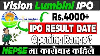 Vision Lumbini Urja IPO Find out the Result Date  Ipo News