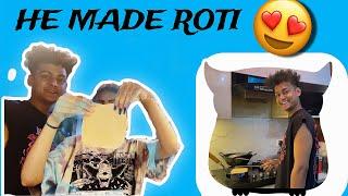 He Made Roti For Me ️  Apne Haatho Se Khana Khila Raha Hai Aj Toh