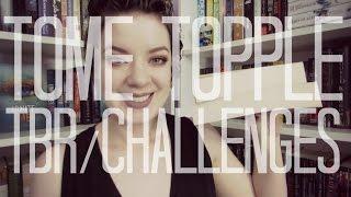 Tome Topple Readathon Challenges & TBR  #TomeTopple