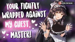 Doting Maid takes control over her Master Motherly  Comfort  Good Boy  Binaural Audio Roleplay