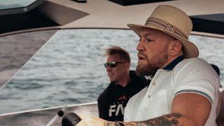 Conor McGregor flexes new 63-foot Lamborghini Speed Boat