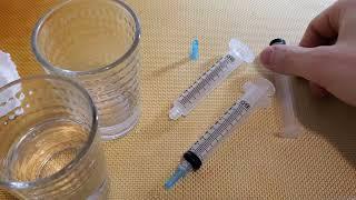 How to properly clean and sterilize syringes for mycology