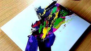 KING ART N 64 ABSTRACT PAINTING