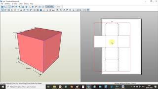 #2 урок Pepakura. Интерфейс программы Pepakura добавление модели «Куб» создание первой развертки
