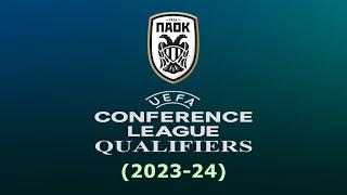 ΠΑΟΚ Η Πορεία προς τους Ομίλους του Europa Conference League 2023-24