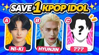 SAVE ONE KPOP IDOL SECRET PERSON EDITION  ANSWER - KPOP QUIZ 