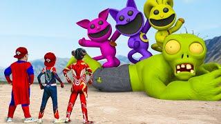 SMILING CRITTERS Sad Origin Story Rescue Tani From Hulk Zombie  Scary Teacher 3D - Poppy Playtime 3