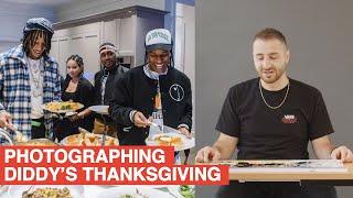 Thanksgiving at Diddys House A$AP Rocky Wiz Khalifa DJ Khaled