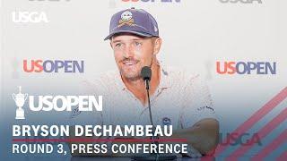 Bryson DeChambeau 2024 U.S. Open Press Conference  Round 3