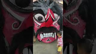 bujang ganong raksasa ini gaes..  gede banget kan?? #barongan #bujangganong #baronganblora